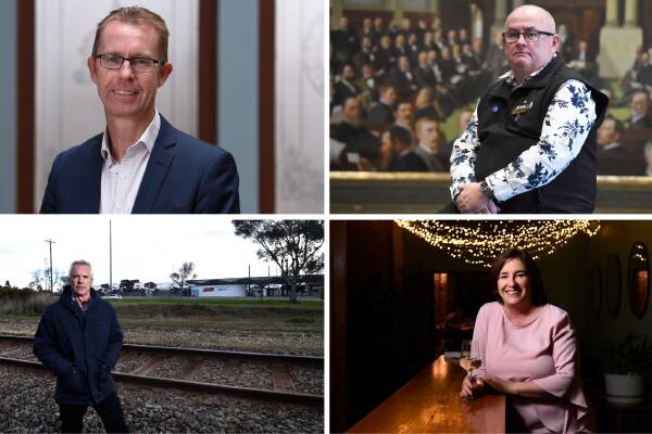 Ballarat leaders weigh in on what is needed for the city ahead of the state budget. Pictures by Adam Trafford and Lachlan Bence 