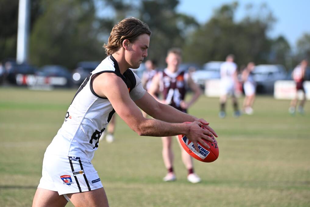 Despite his team going down, North Ballarat's Riley Polkinghorne was awarded top votes for his performance against Melton.