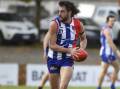 Jacob Brown will return for East Point this weekend after a stint at East Keilor. Picture by Lachlan Bence