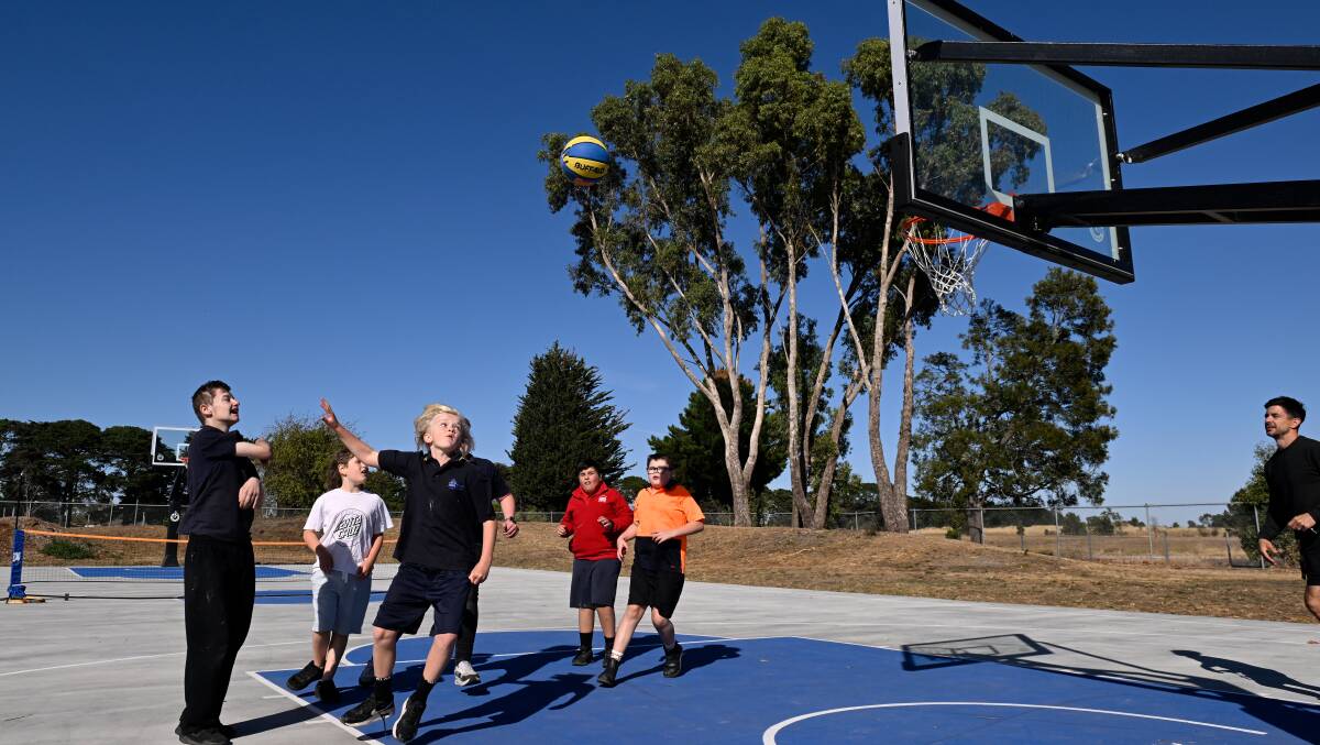 Recent works at Yuille Park Community College's Yuille campus, where the Young Parents Program is based, has seen more outdoor recreation options offered including a new basketball court. 