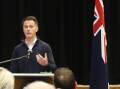 NSW Premier Chris Minns has hosted a community cabinet meeting in Orange, central-western NSW. (Stephanie Gardiner/AAP PHOTOS)