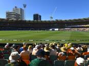 The Queensland government has ruled out cutting the number of seats at the Gabba. (Jono Searle/AAP PHOTOS)