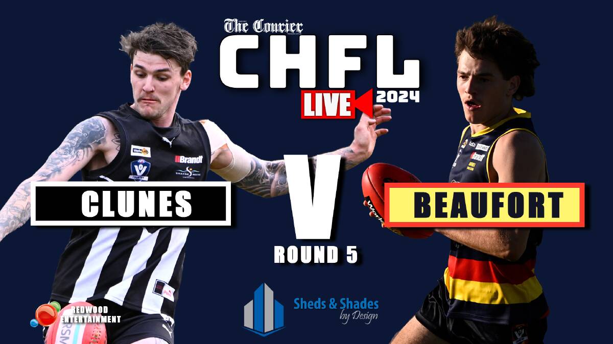 CHFL 2024 round 5 live stream: Clunes v Beaufort