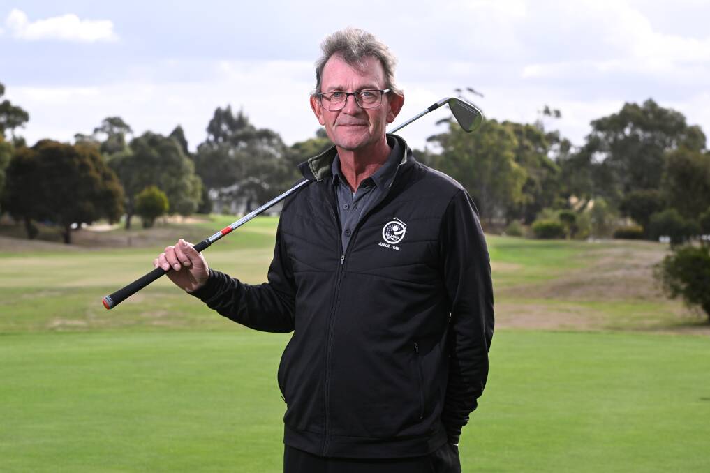 The Ballarat Junior Golf Academy founder Andrew Cartledge has been picked up by the Midlands Golf Club after his contract at the Ballarat Golf Club was not renewed. Picture by Adam Trafford