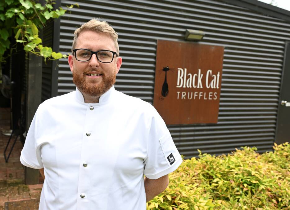 Black Cat Truffles director and chef Liam Downes as part of Ballarat's 40 under 40. Picture by Lachlan Bence