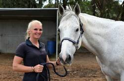 Ballarat's 40 under 40 - LJ Griffin Retraining horse trainer Leticia Griffin. Picture by Lachlan Bence 
