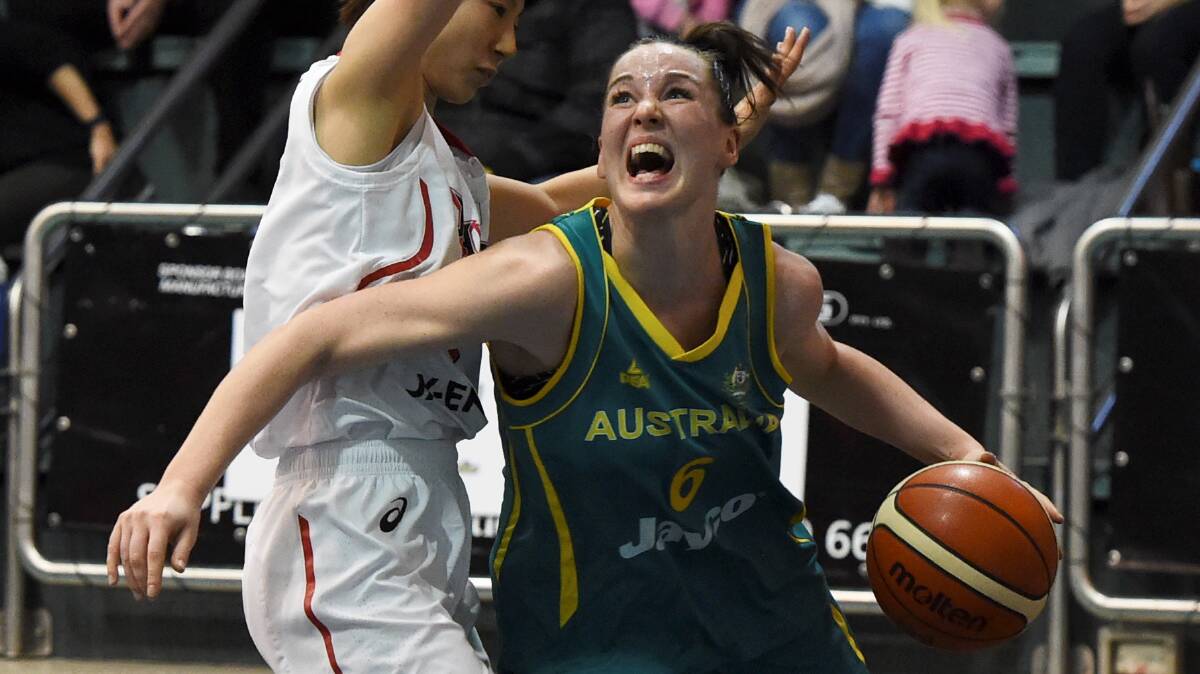 Action from International women's basketball.