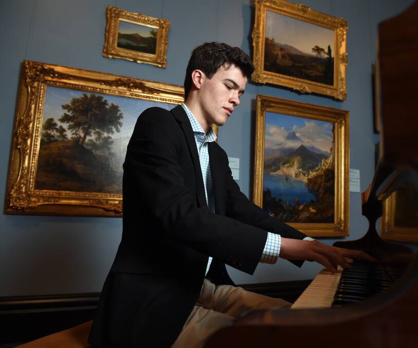 PLEASURABLE: Thomas Williams will perform at the final Piano for Pleasure concert next week. Picture: Kate Healy