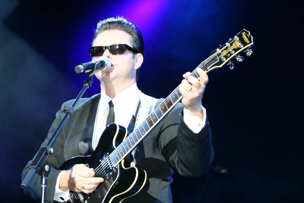 PAYING TRIBUTE: Dean Bourne will perform as Roy Orbison in the upcoming tribute concert Roy Orbison and The Everly Brothers.