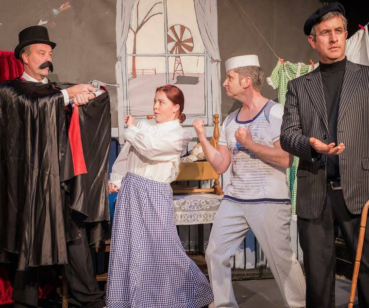 DRAMATIC: Creswick Theatre Company is staging the play The Peril of Beryl from this week. Picture: Steve Demeye