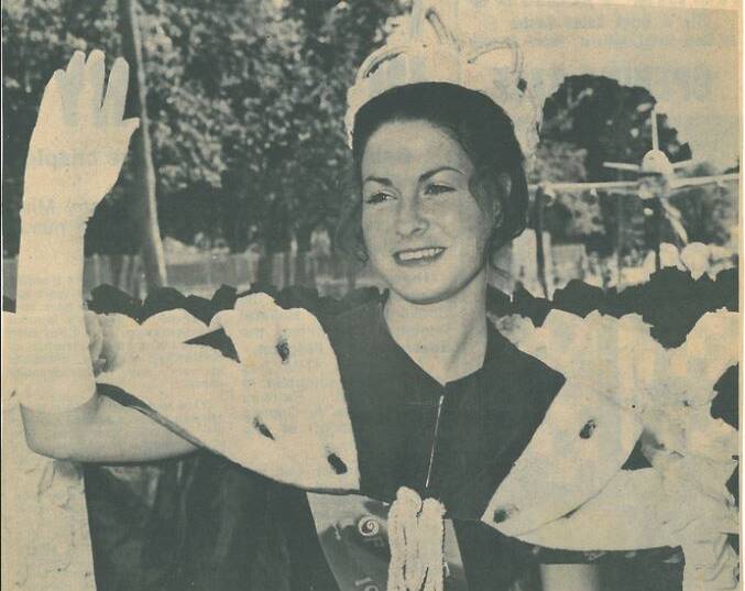 Jenny Muller, the 1974 Begonia Queen.