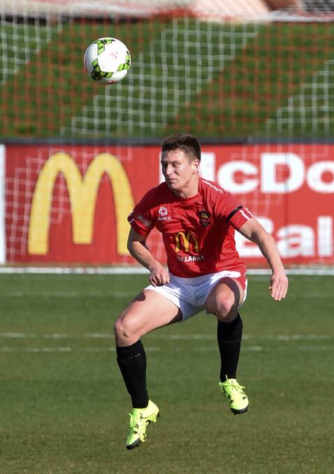 MISSING: Defender Daniel Firth will miss this week's Reds game due to family commitments. Picture: Lachlan Bence.
 