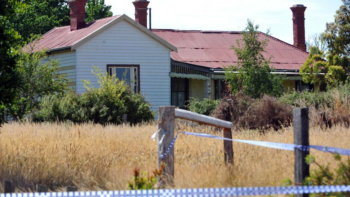 The house where Timothy O'Brien was killed. Picture: Kate Healy.