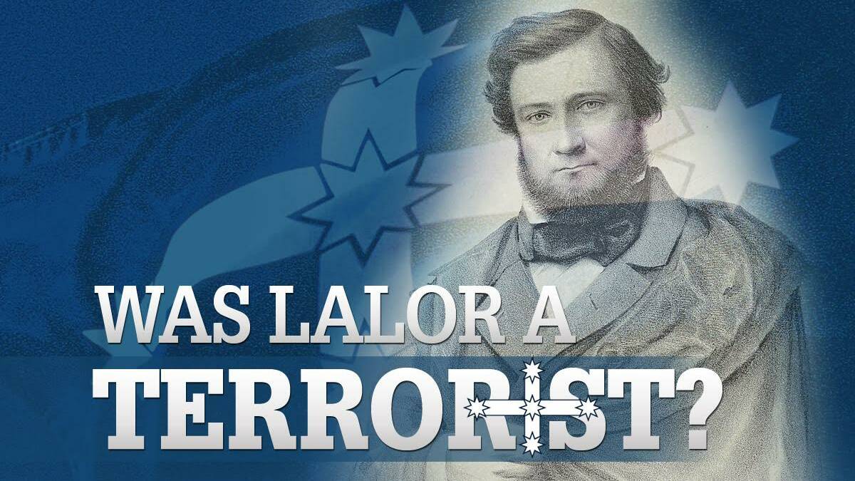 Peter Lalor accused of being a terrorist