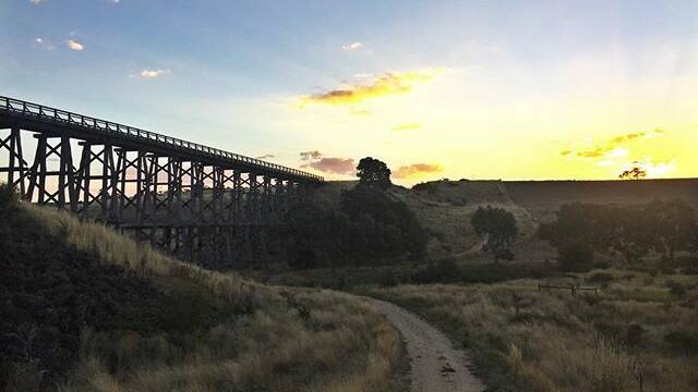 PIC OF THE DAY: @bianca_narelle "Something about this hidden gem is magical ✨ #photography#magical#place#haddon#haddonlife#ballarat#smythesdale#bridge#sunset"