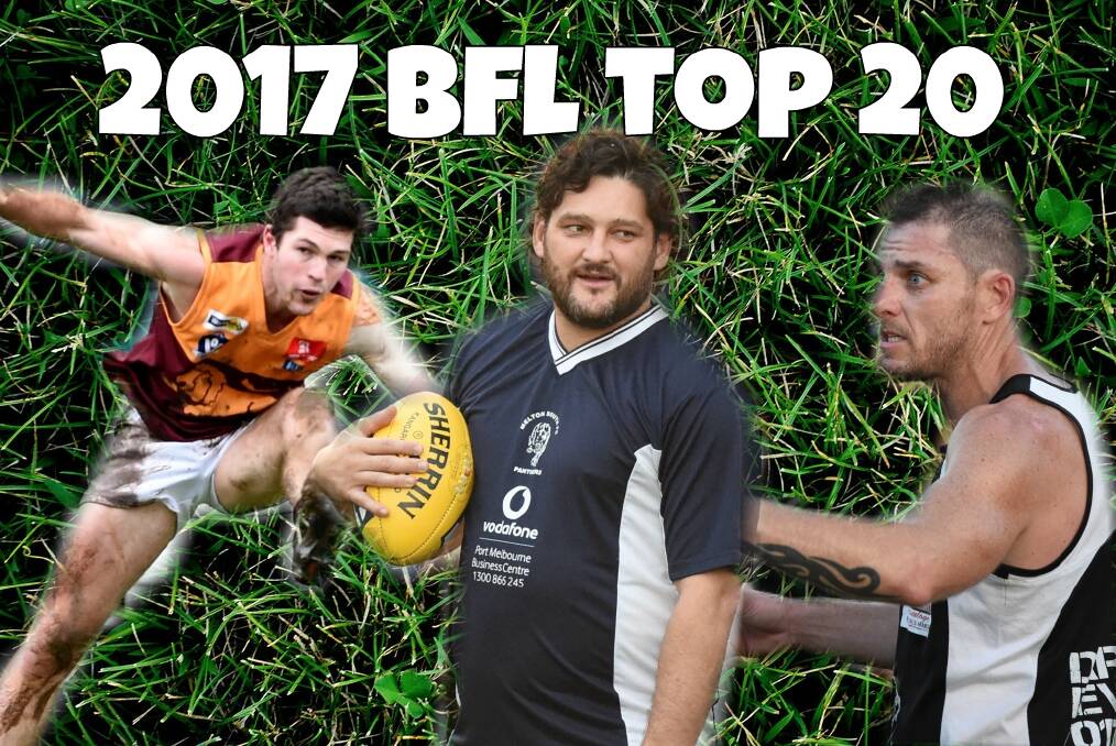 David Brehaut’s BFL top 20 for 2017