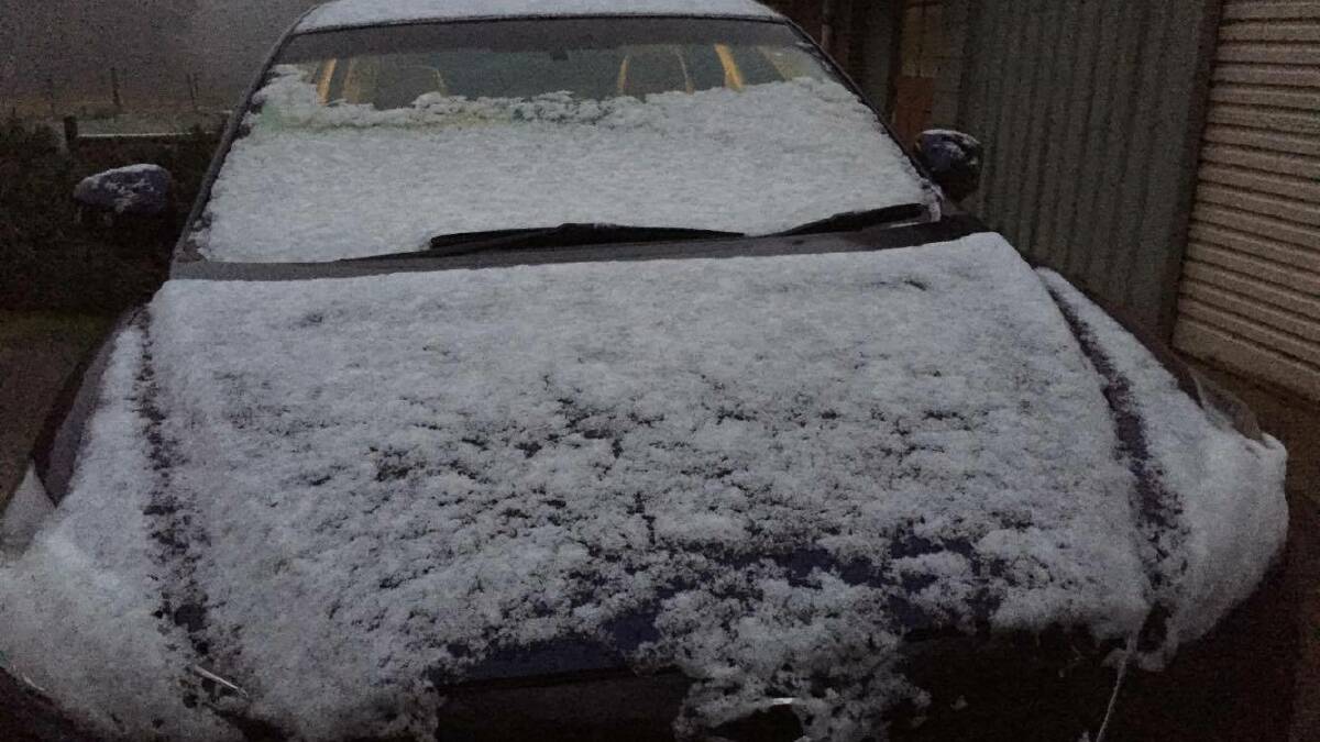 Snow hits Ballarat | photos, videos