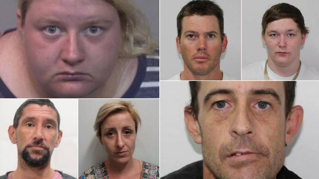 These six Ballarat people are all on the run from police