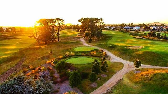 PIC OF THE DAY: @skylinedroneimaging "A Sneak peek into this mornings shoot at @ballaratgolfclub for the upcoming Ballymanus TV commercial."