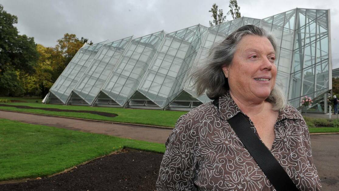 ​DAYS OF YORE: Friends of Ballarat Botanical Gardens' Lorraine Powell will lead a free historical tour at 2pm from the conservatory on Anzac Day. Picture: Lachlan Bence