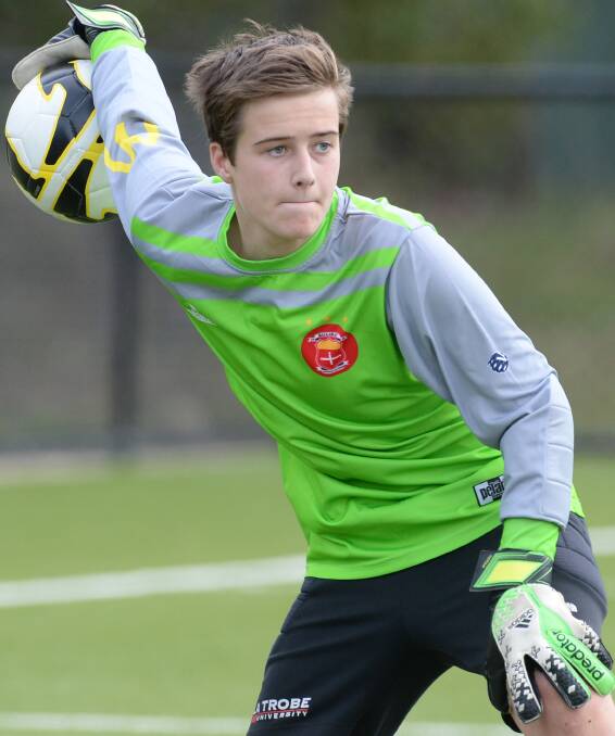 DEBUT: Sixteen-year-old goalkeeper Ryan Schorback will play his first senior match on Saturday, with first-choice goalkeeper Aaron Romein on the sidelines through suspension.