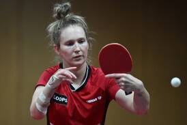 Australian Olympic Qualification Tournament at the Ballarat Table Tennis Association. Pictures by Kate Healy 