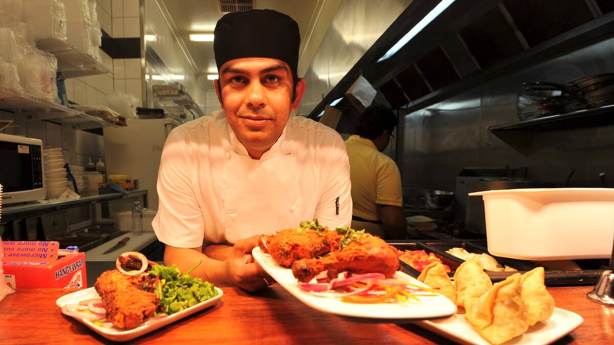 Indian restaurant owner opens his doors to Ballarat's homeless