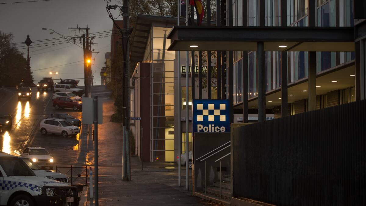 Ballarat Police station. Picture: Simon Schluter