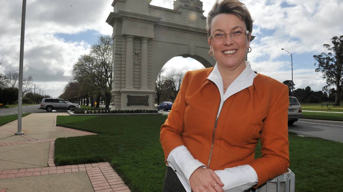 PUSH FOR FINDINGS: Ballarat Councollor Vicki Coltman requested the results of a community satisfaction survey are made public earlier this year. 