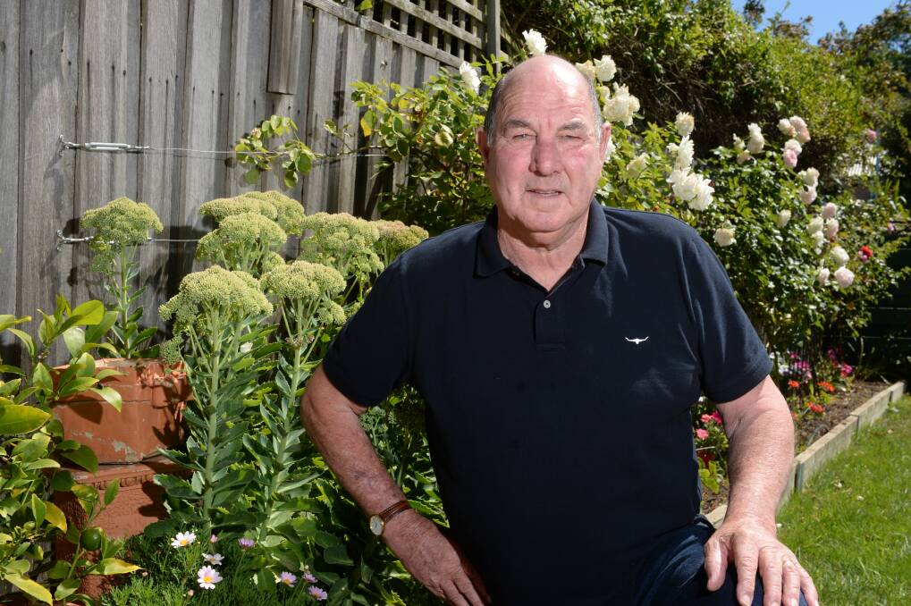NEVER THE SAME: Ballarat's Bill Miller has never fully recovered from a bout of the Ross River virus. Picture: Kate Healy 
