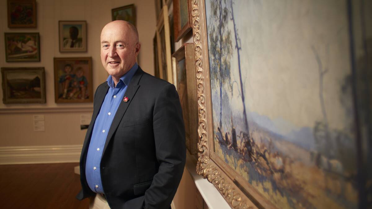 ON THE HUNT: Art Gallery of Ballarat board chairman Mark Harris is leading the search for a new director after Gordon Morrison's resigned. Picture: Luka Kauzlaric