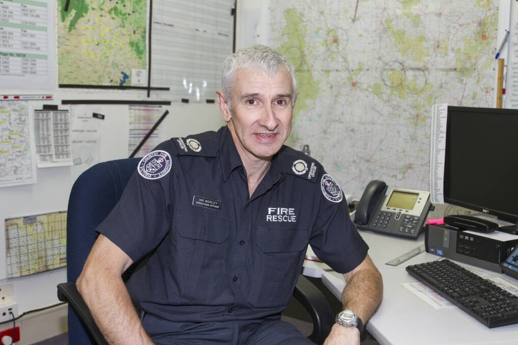 RETIRED: District 16 operations officer Ian Morley has finished his career with the Country Fire Authority. Picture: Peter Pickering