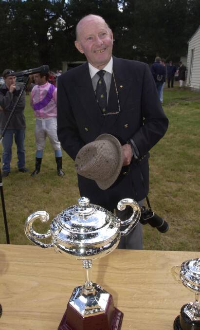REMEMBERED: Charlie Coghlan pictured at the Burrumbeet Cup on New Years Day in 2002. Picture: Jeremy Bannister