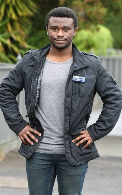 PROUD: Sadiki Mukasa has spend six years living in Victoria and says he is happy to call the state, and Ballarat, his home. Picture: Lachlan Bence