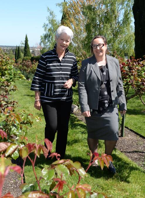 CERTAIN: Ballarat Cemeteries Trust chairman Judy Verlin and chief executive Annie De Jong discuss changes to the trust's business model. Picture Kate Healy