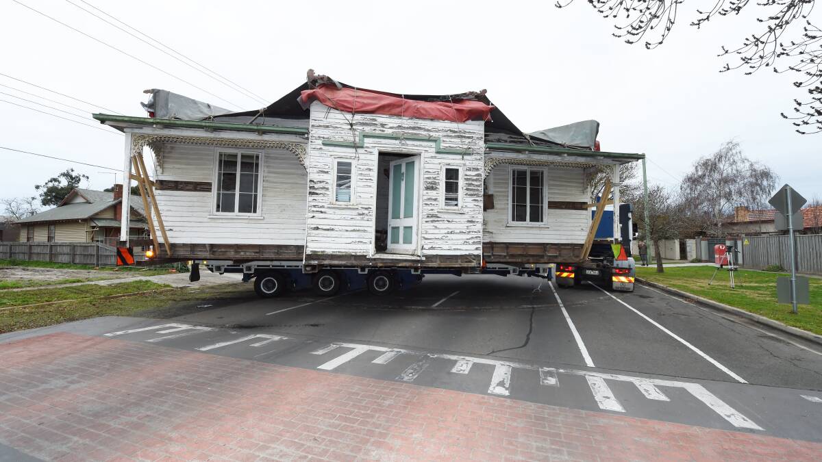 A historic house has been returned to its original location, 100 years after it was first moved. Pictures: Jeremy Bannister