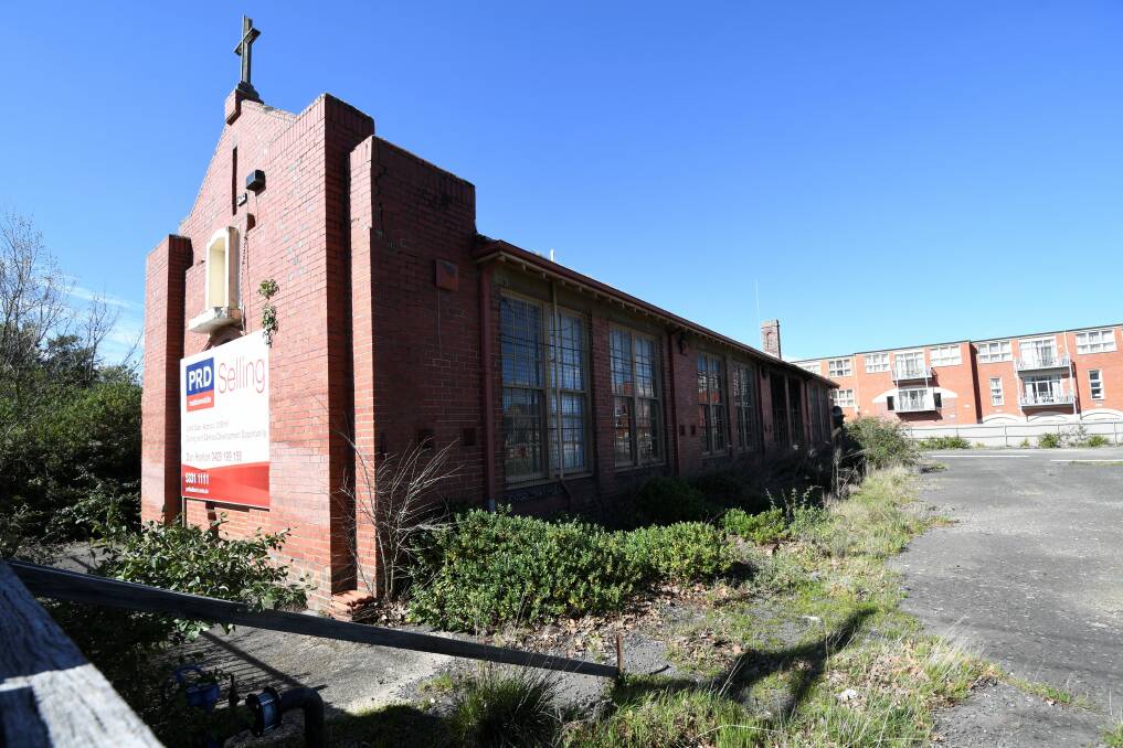 BIG BUY: The former Loreto College junior school campus on Lyon Street North has been put up for sale. A proposed development at the site was approved in 2012, with minor works completed. Picture: Lachlan Bence