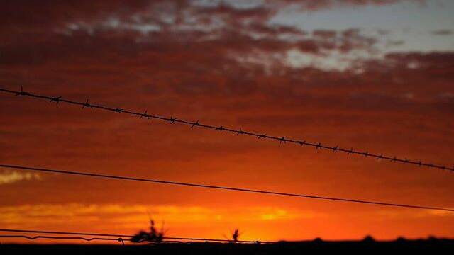 @_larissajohnston_@ Magnificent sunset over Ballarat tonight. I don't think I've ever seen one like it! #sunset #Ballarat #canon6d #canoncollective #theballaratlife #abcmyphoto #abcopen #liveinvictoria #fence #barbedwire #visitballarat #visitvictoria #ballaratcourier