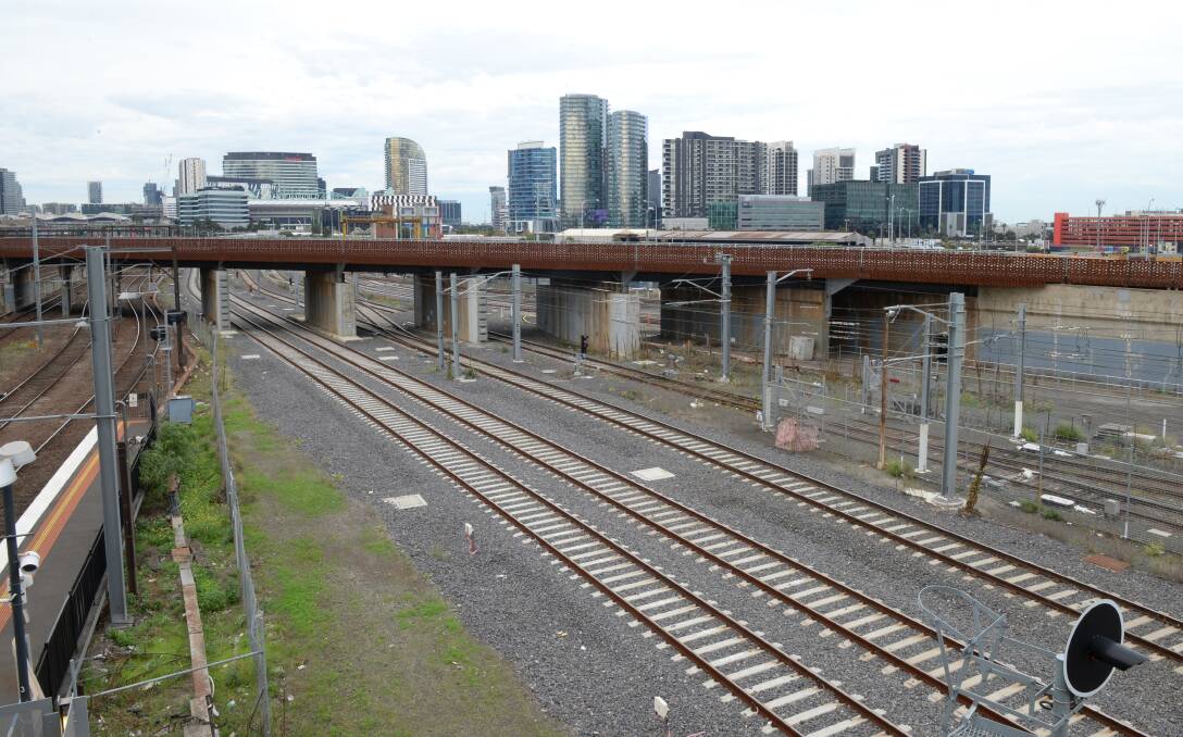 FAILED: The Regional Rail Link project has provided better infrastructure, but its execution has been a failure. Picture: Kate Healy. 