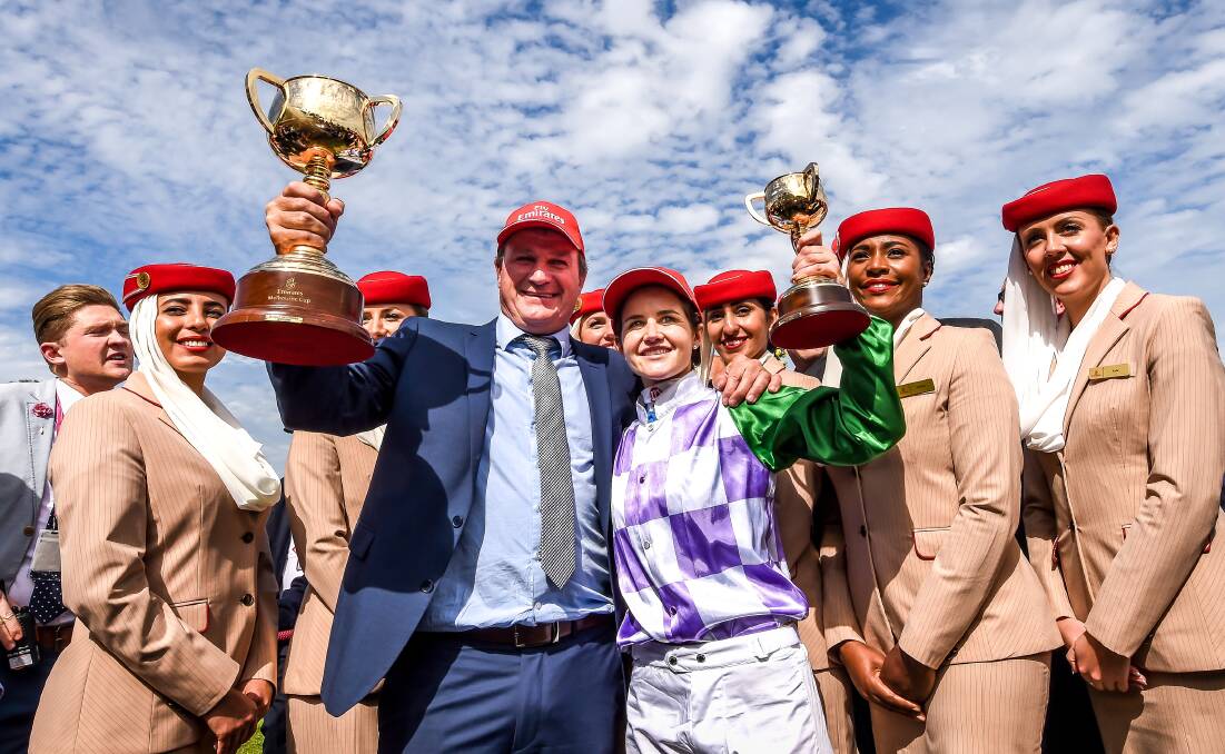 WELL DONE: Darren Weir and Michelle Payne's big win has been celebrated by the entire community. 