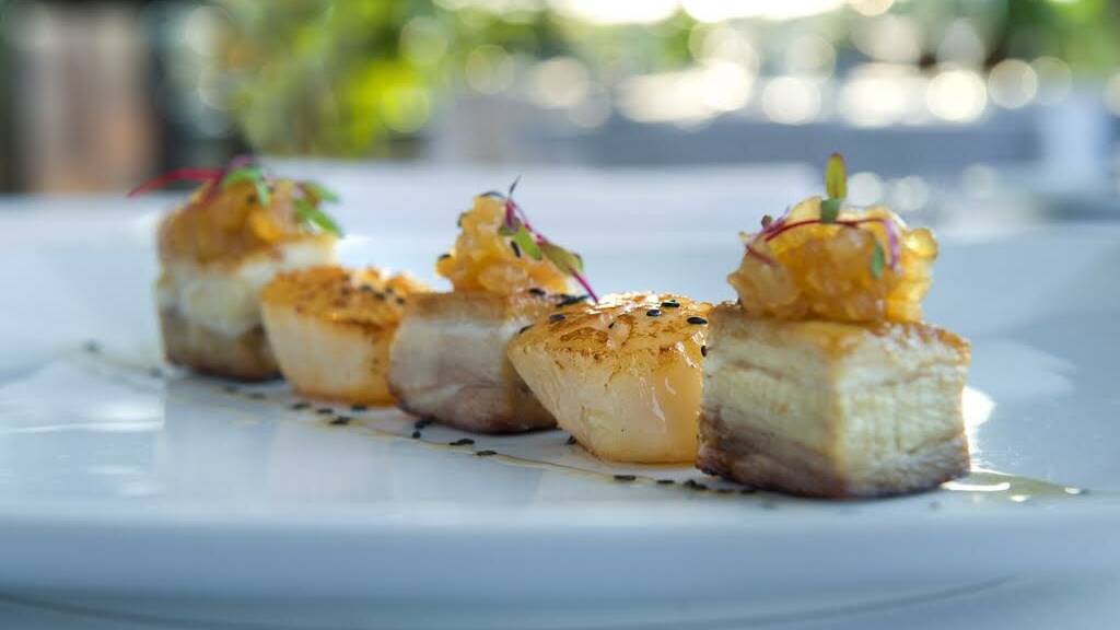 Enjoy locally caught seafood at Restaurant Evoo 