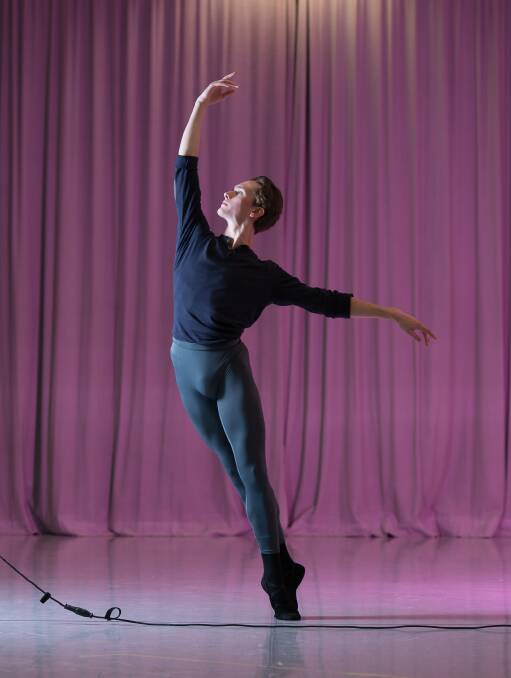 Right on pointe: Former Ballarat pupil Callum Linnane is one of six dancers nation-wide nominated for the country's most prestigious ballet award.