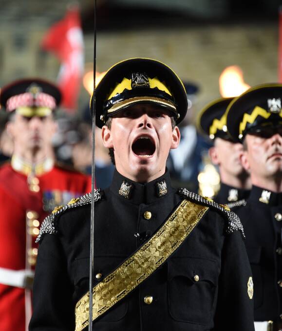 How sweet the sound: Ballarat residents will be treated to a performance by star performers of the Royal Edinburgh Military Tattoo, the Royal Scots Dragoon Guard, at Her Majesty's Theatre.