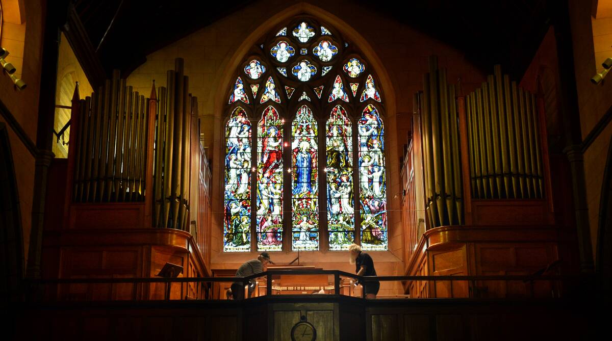 Uplifting: Organs of the Ballarat Goldfields will wrap up on Sunday night at 8pm with a performance at St Patrick's Cathedral in Lyons Street.