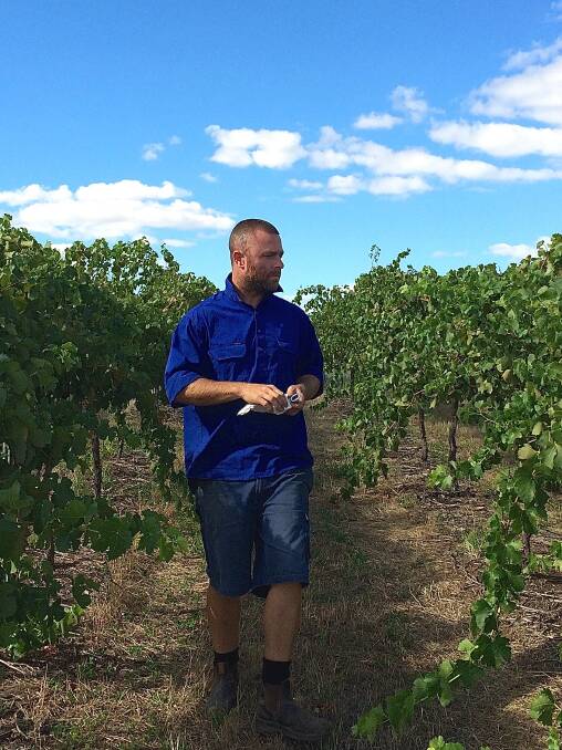 Wines with soul: Grampians winemaker Adam Louder has arrived in Ballarat to share his shiraz varieties.