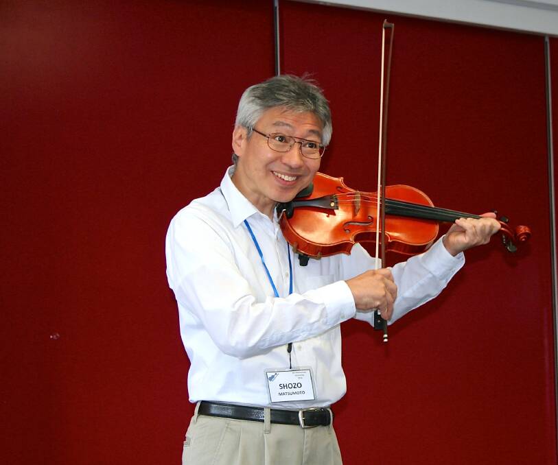 Strings of passion: Shozo Matsumoto will return to Ballarat for workshops this weekend and a concert on Monday at the Art Gallery of Ballarat.