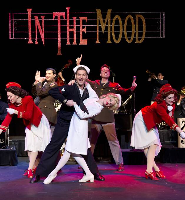 Boogie woogie: In the Mood and the String of Pearls Big Band Orchestra will visit Ballarat next Wednesday for a night of 1940s swing and nostalgia.