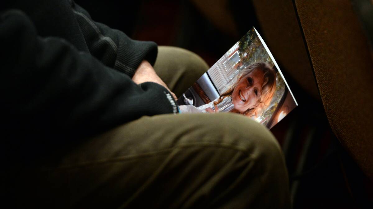 MEMORIES: Sally McLean is remembered at her memorial service on Monday. Picture: KATE HEALY