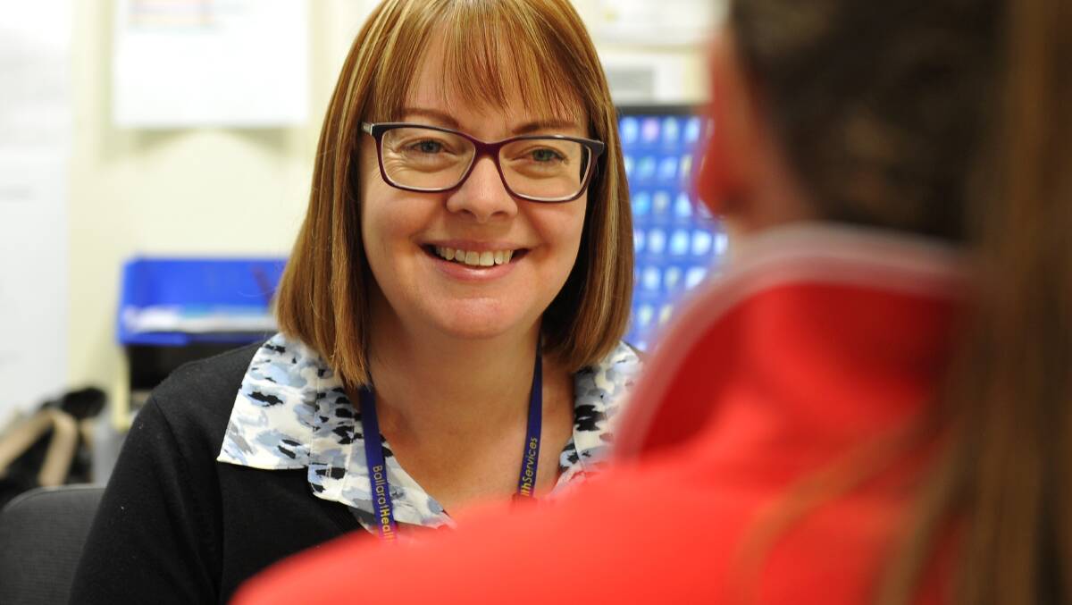 Ballarat Health Services dementia behaviour consultant Michelle Cowie-Scott helps families deal with a dementia diagnosis. Picture: Lachlan Bence