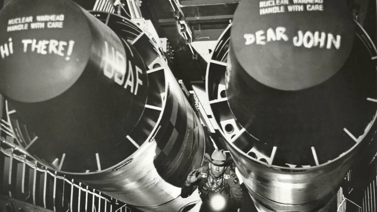 INTIMIDATING: The whole point of a Doomsday Machine is lost if you keep it a secret, says Dr Strangelove in the movie of the same name.